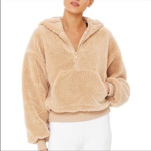 Alo camel streetside Sherpa jacket
